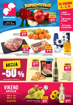 Mercator katalog akcije – veljaven od 02.10.2025