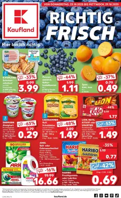 Kaufland prospekt Nagold	 ab 23.10.2025 gültig