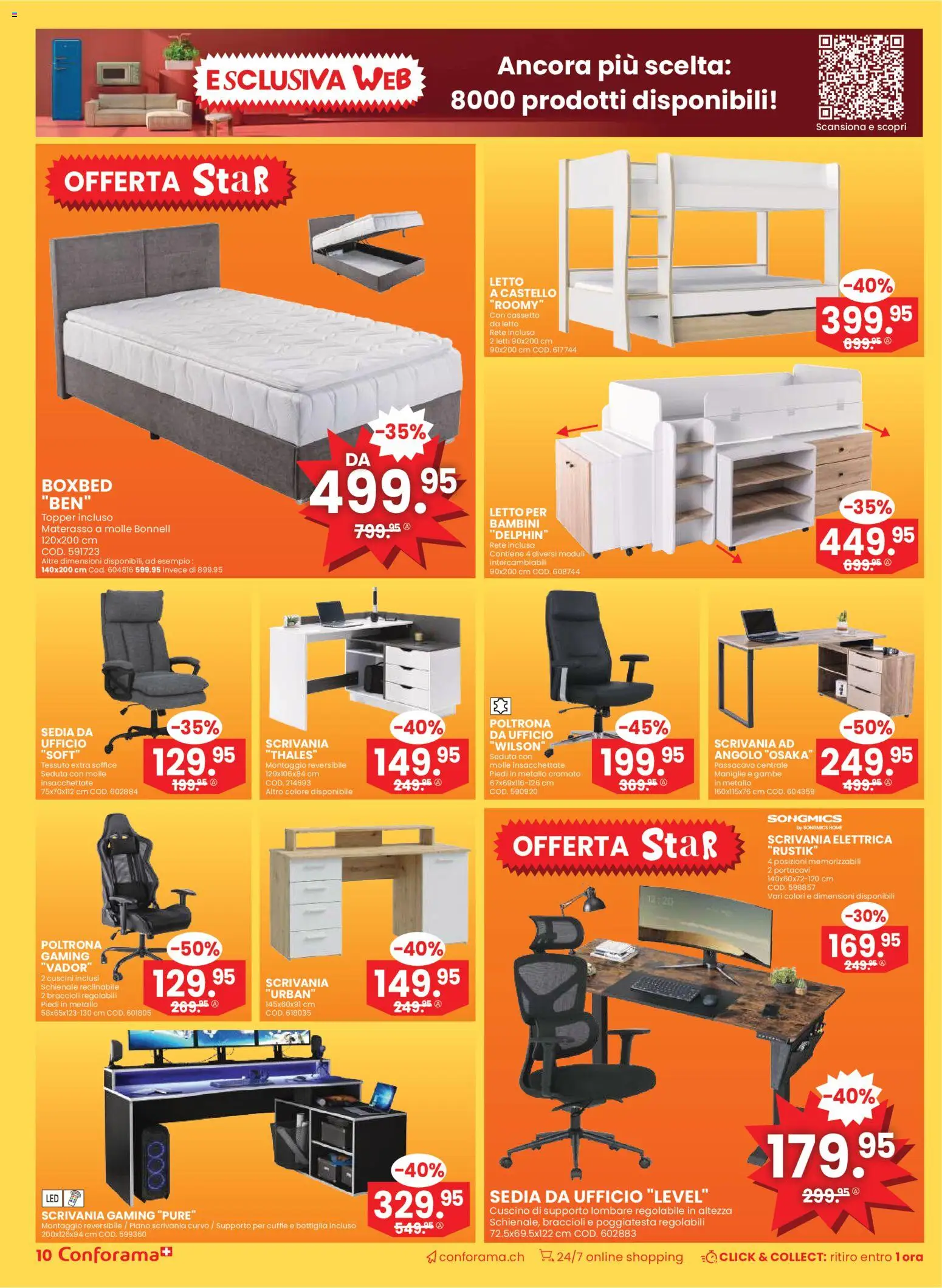 Conforama Aktionen IT – gültig ab 31.12.2025 | Seite: 10 | Produkte: Topper