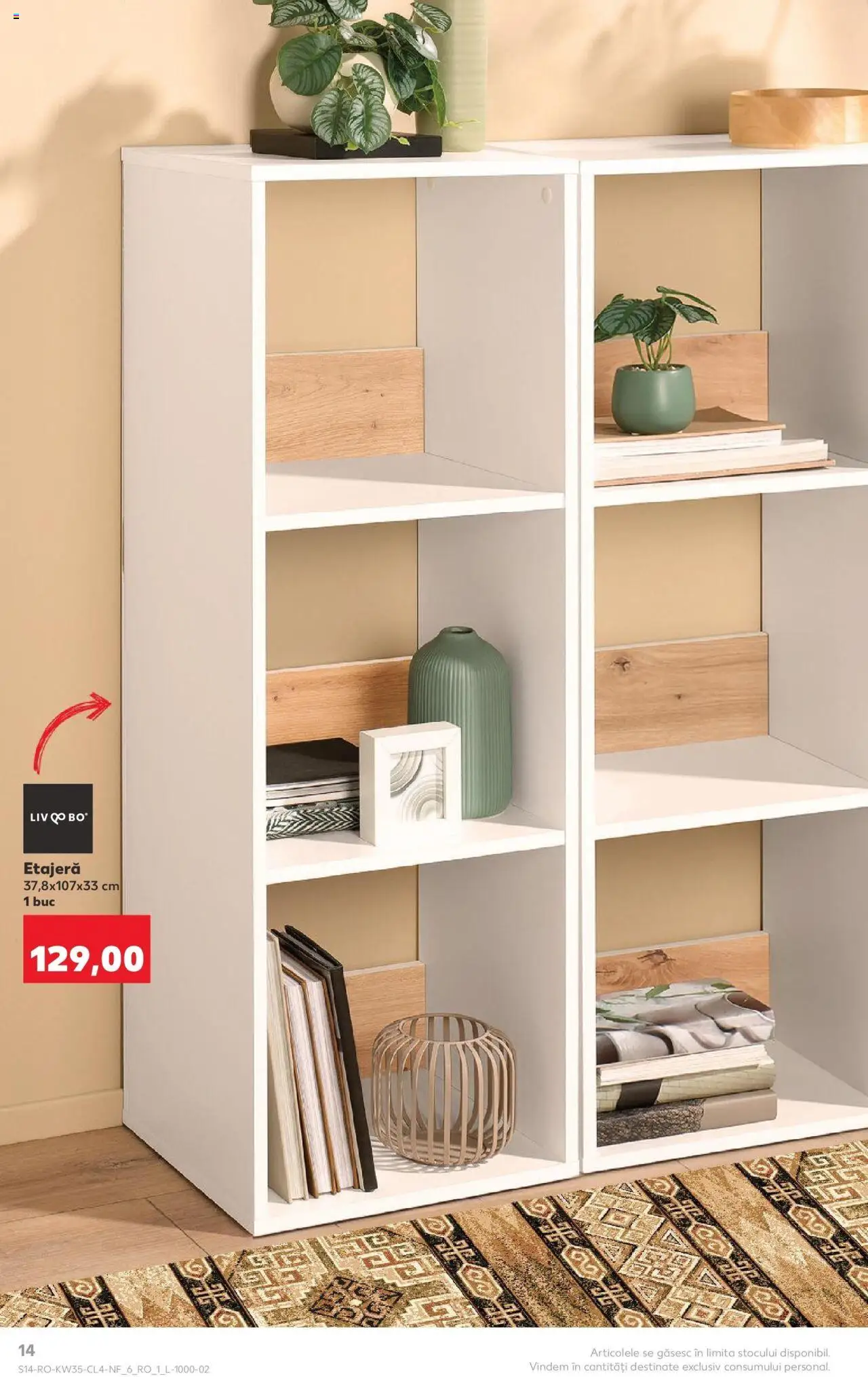 Catalog Kaufland - Fălticeni – valabil de la 27.08.2025 | Pagină: 14 | Produse: Etajeră