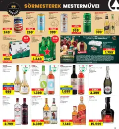 Interspar Black Friday - amely érvényes a következő dátumtól: 06.11.2025 | Oldal: 13 | Termékek: Lime, Heineken, Vodka, Whisky