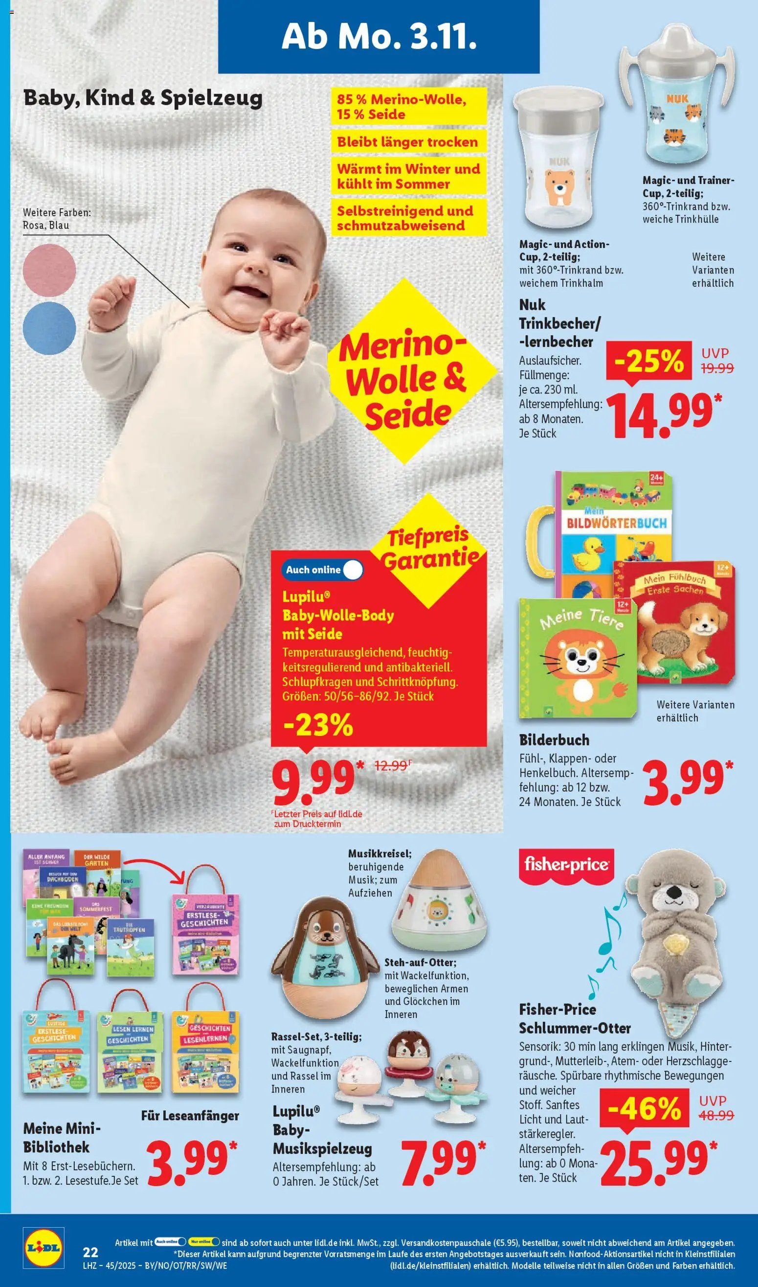 Lidl Prospekt Stuttgart-Mitte – gültig ab 03.11.2025 | Seite: 44 | Produkte: Bibliothek