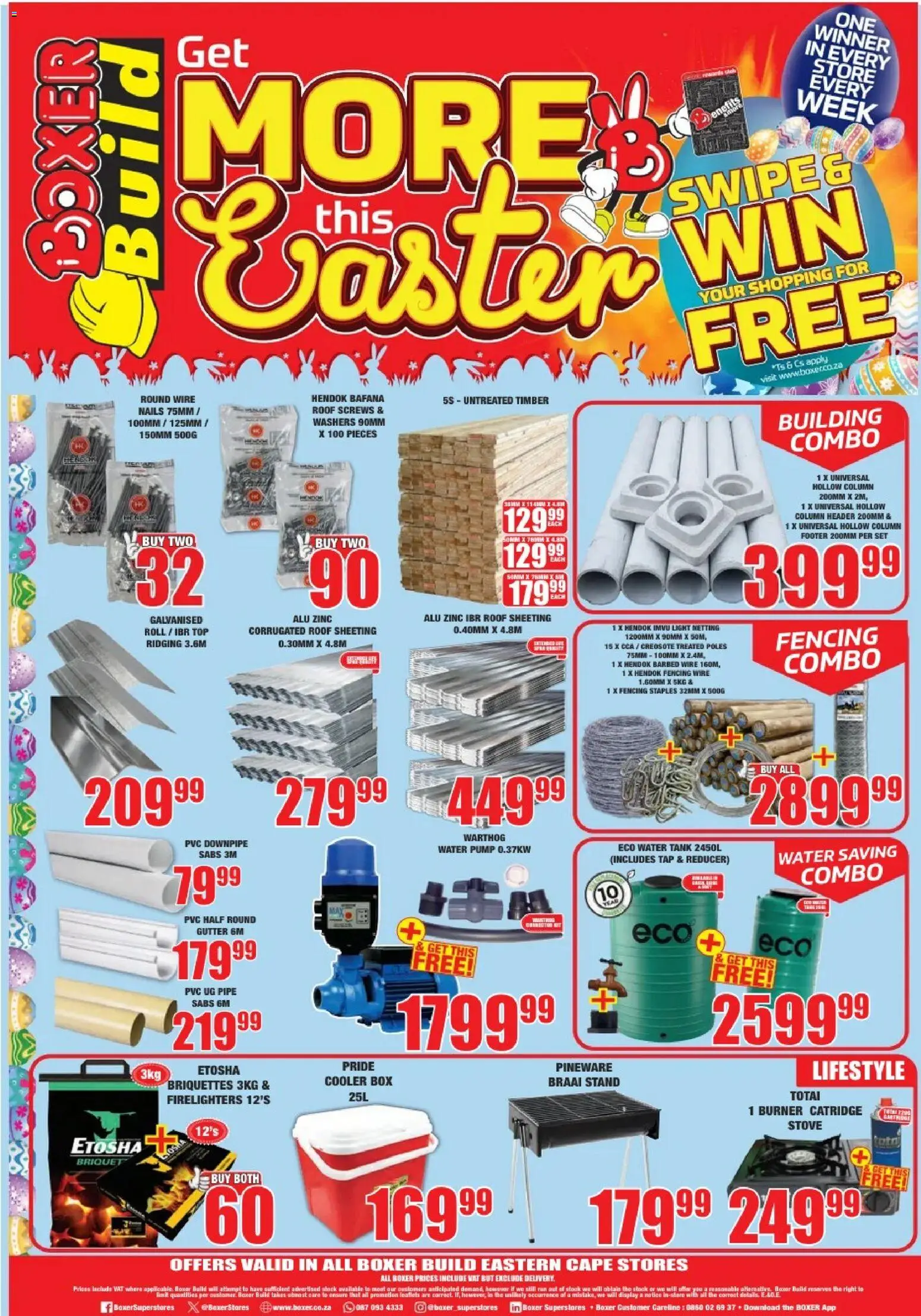 New Boxer catalogue – valid from 23.03.2026 | Page: 4 | Products: Tank, Cooler, Tap, Pipe