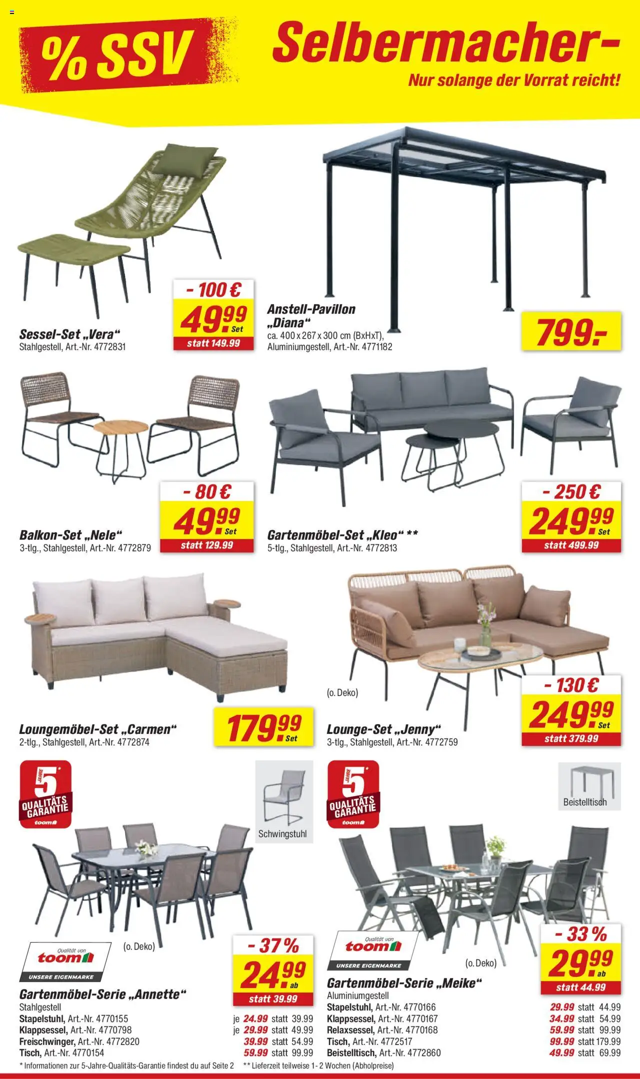Toom Baumarkt  Prospekt - gültig ab dem 12.07.2025 | Seite: 6 | Produkte: Beistelltisch