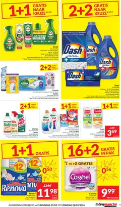 Intermarché folder week 12 - Voorbeeld van een folder van Intermarché, geldig van 17.03.2026 | Pagina: 13 | Producten: Wc, Gel, Toiletpapier, Wasmiddel
