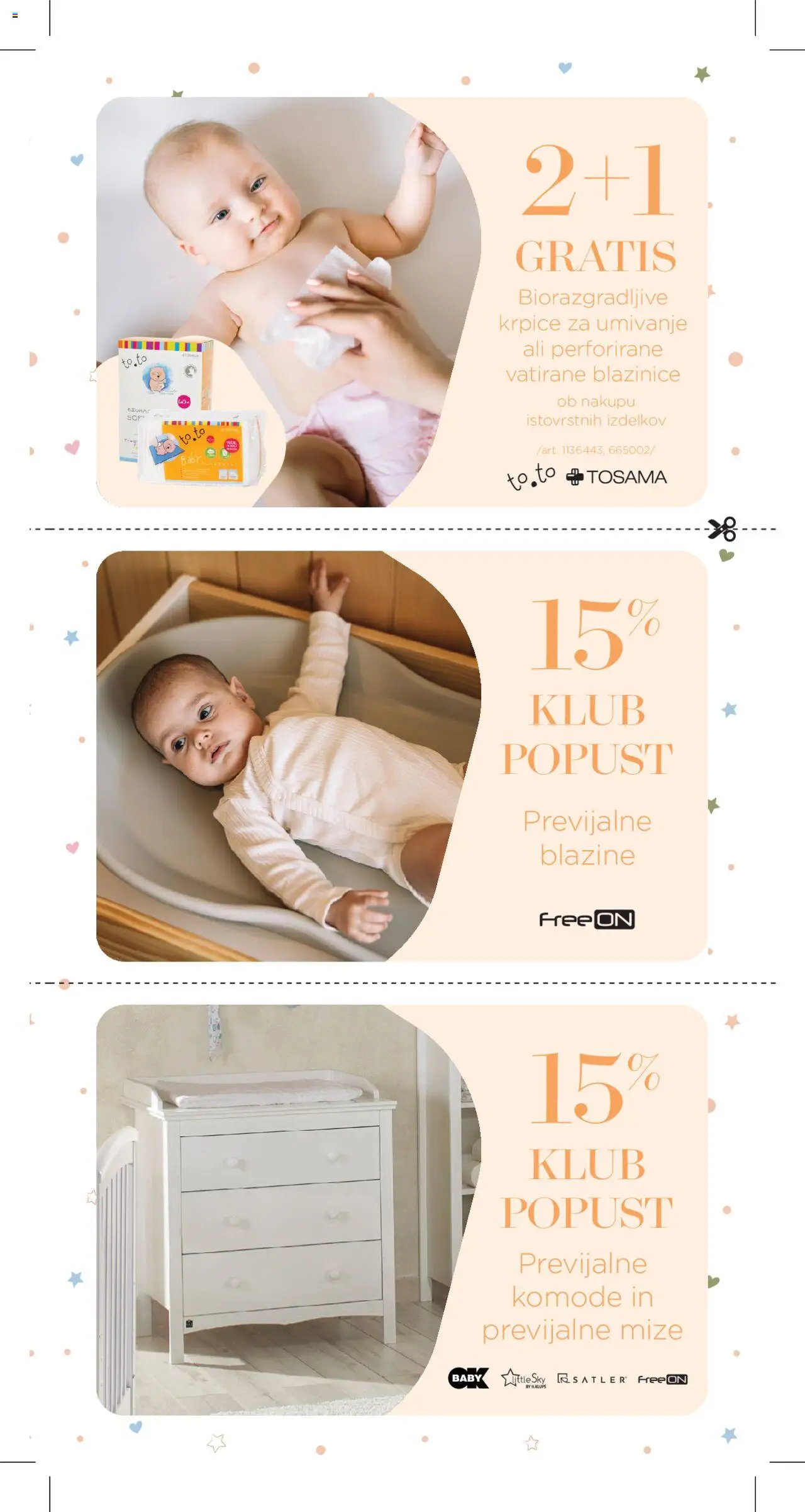 Baby center katalog nosečka │ velja od 01.07.2025 | Stran: 23