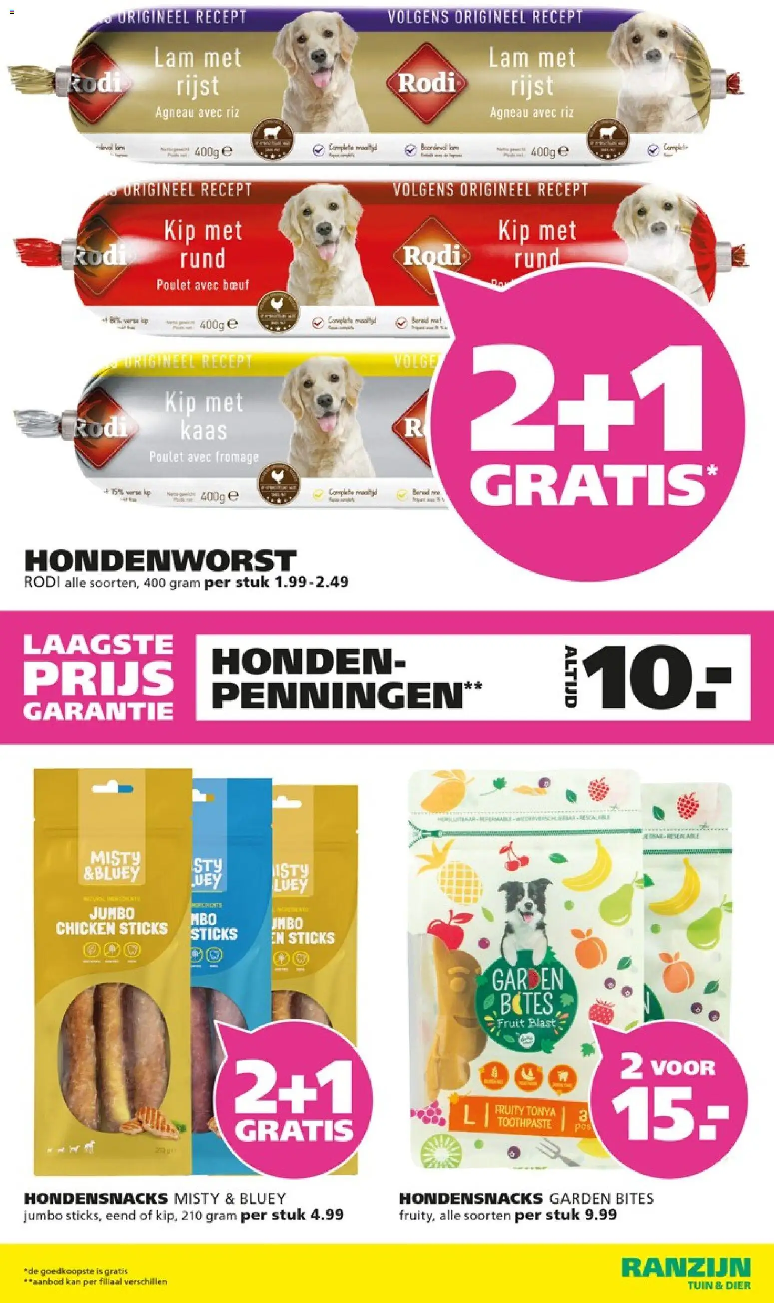 {H1} | Pagina: 5 | Producten: Rijst, Kan, Fruit, Kip