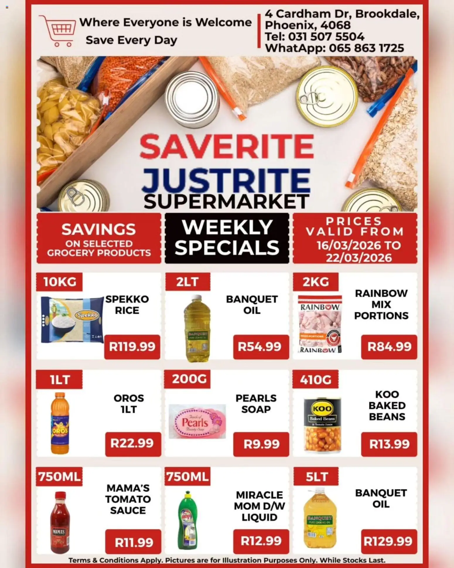 New Saverite catalogue – valid from 16.03.2026 | Page: 1