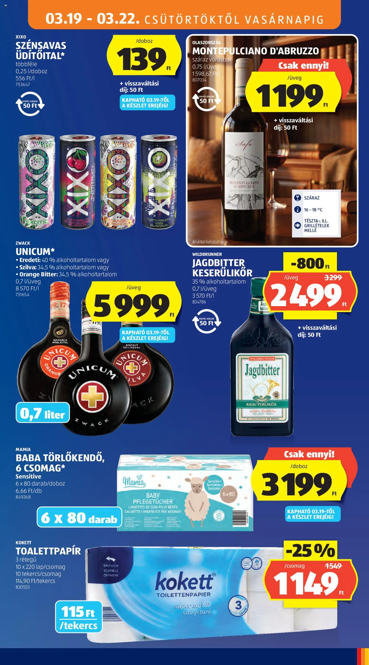 Aldi akciós ujság - amely érvényes a következő dátumtól: 19.03.2026 | Oldal: 35