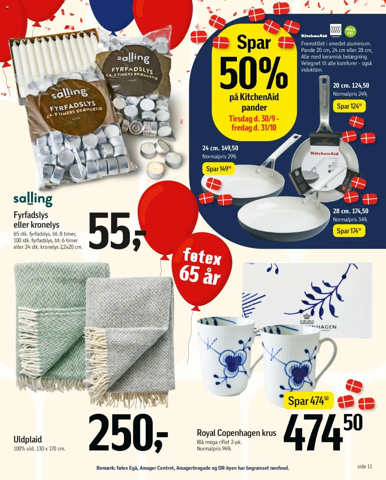 Føtex tilbudsavis – gyldig fra 03.10.2025 | Side: 12 | Produkter: Komfurer