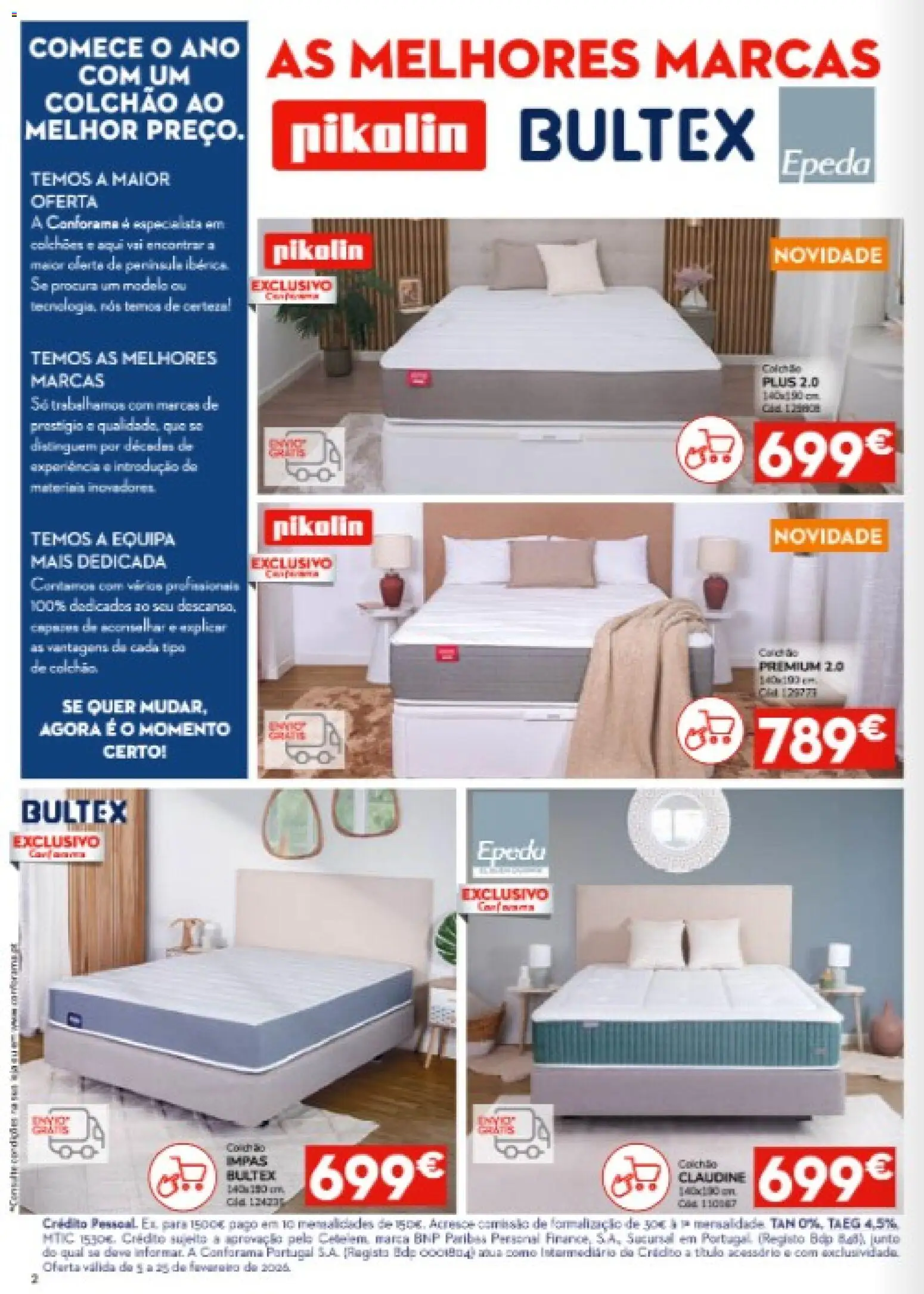 Conforama folheto │ válido de 05.02.2026 | Página: 2