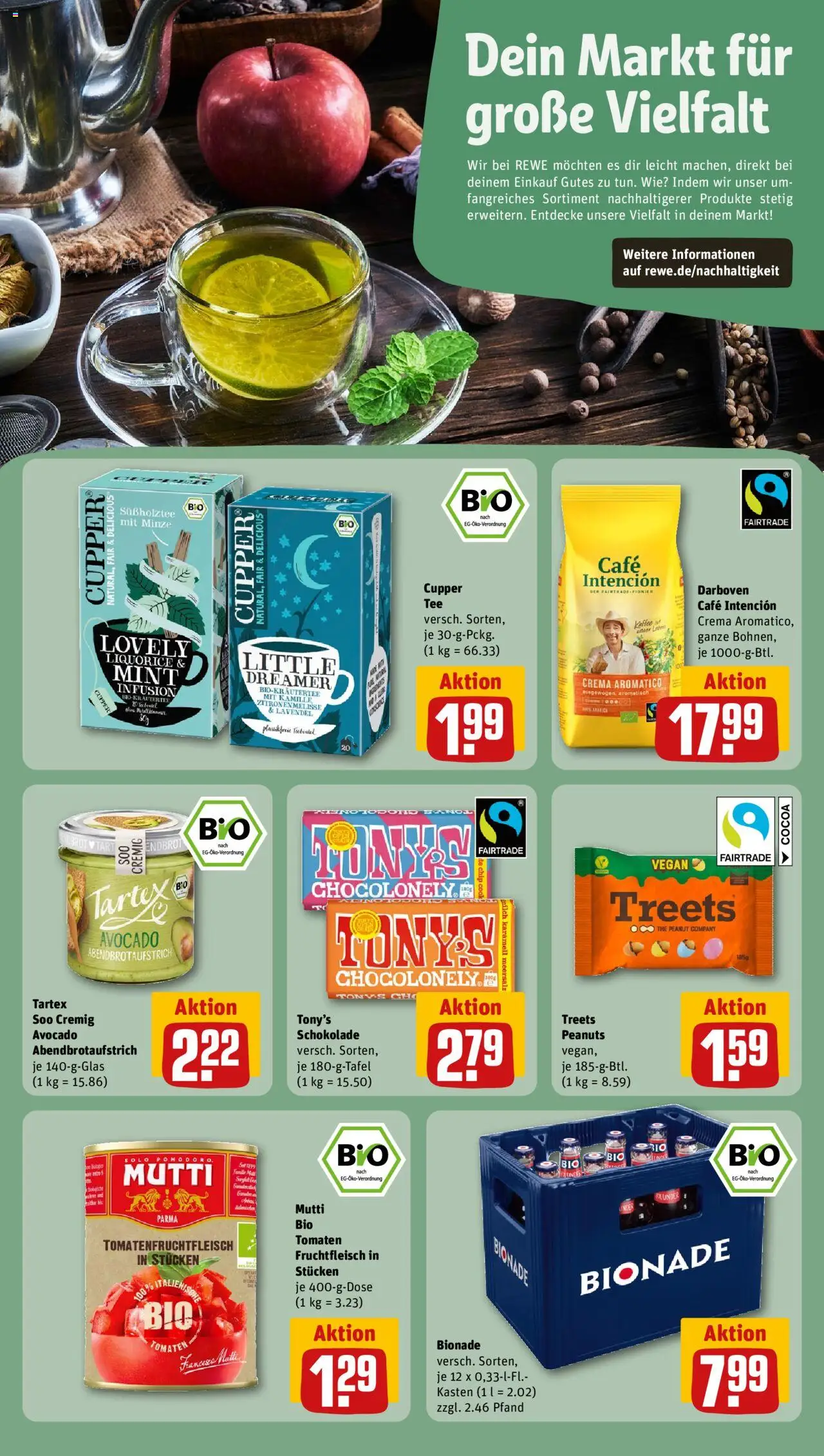 Rewe ihr Kaufpark Prospekt 	 – gültig ab 20.10.2025 | Seite: 15 | Produkte: Milch, Kaffee, Schokolade, Avocado