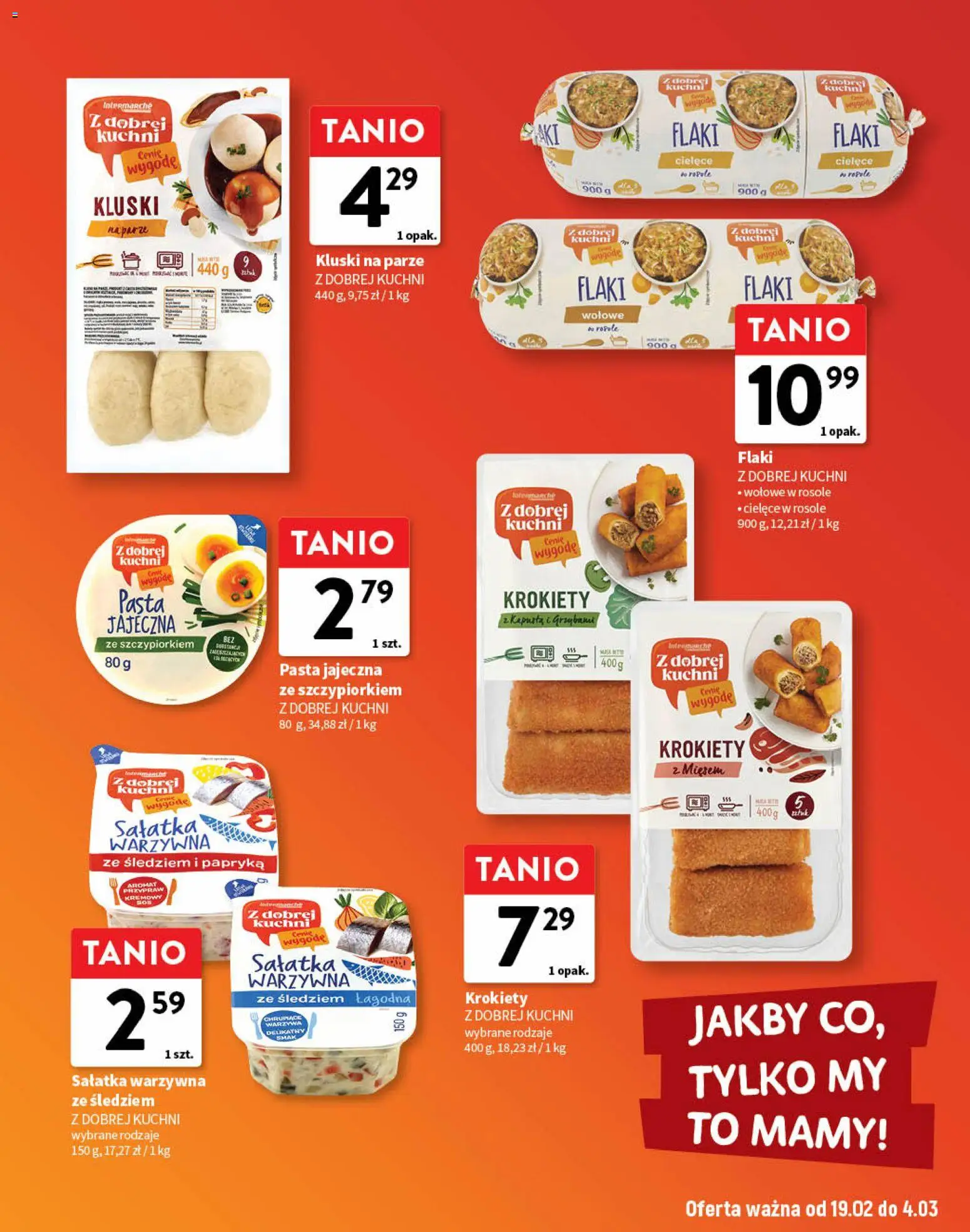 Intermarche Gazetka - O la la od 19.02.2026 | Strona: 21 | Produkty: Kapusta, Krokiety, Papryka, Warzywa
