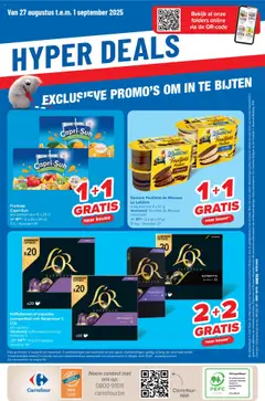  | Pagina: 60 | Producten: Folders, Koffiebonen, Koffiecapsules, Chocolade