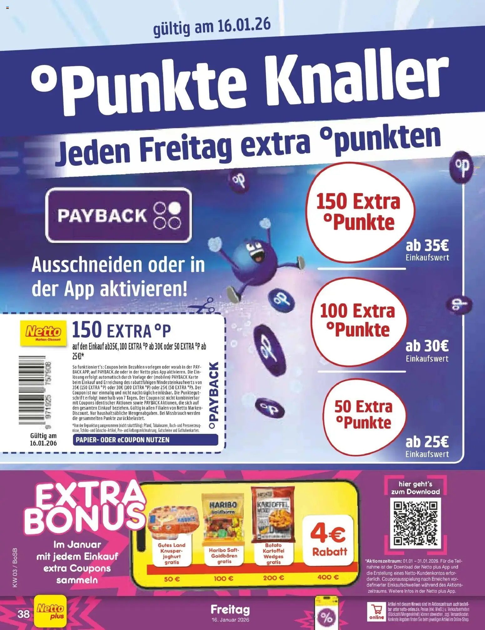 Netto Marken-Discount prospekt Stadtlohn	 – gültig ab 12.01.2026 | Seite: 48 | Produkte: Haribo, Joghurt, Saft