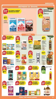 Pré-visualização MASSA Aletria 500g, Massa Aletria válido de 24.03.2026 | Página: 35