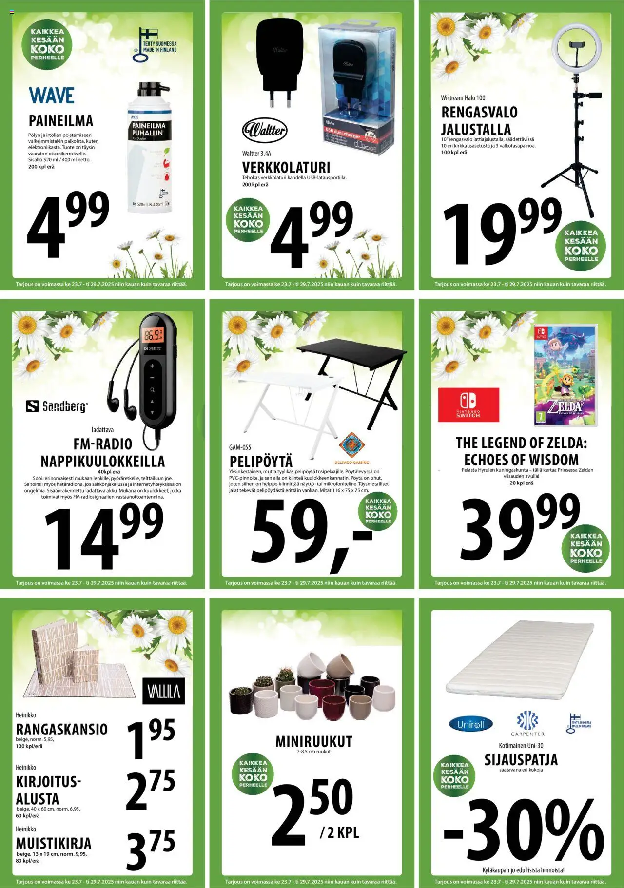  | Sivu: 21 | Tuotteet: USB, Pöytä, Muistikirja, Näyttö