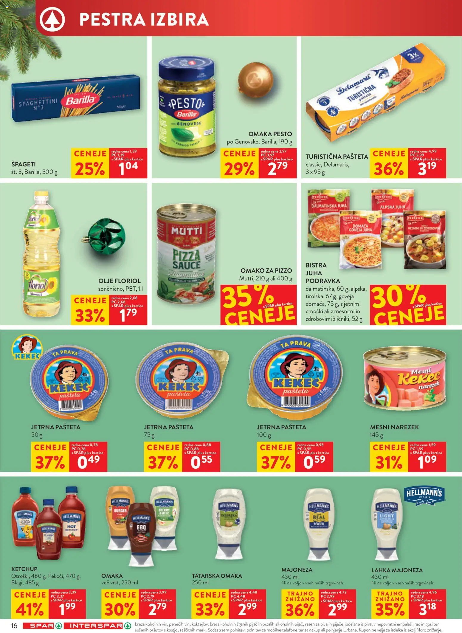Novi Spar katalog ponudbe – veljaven od 26.11.2025 | Stran: 18