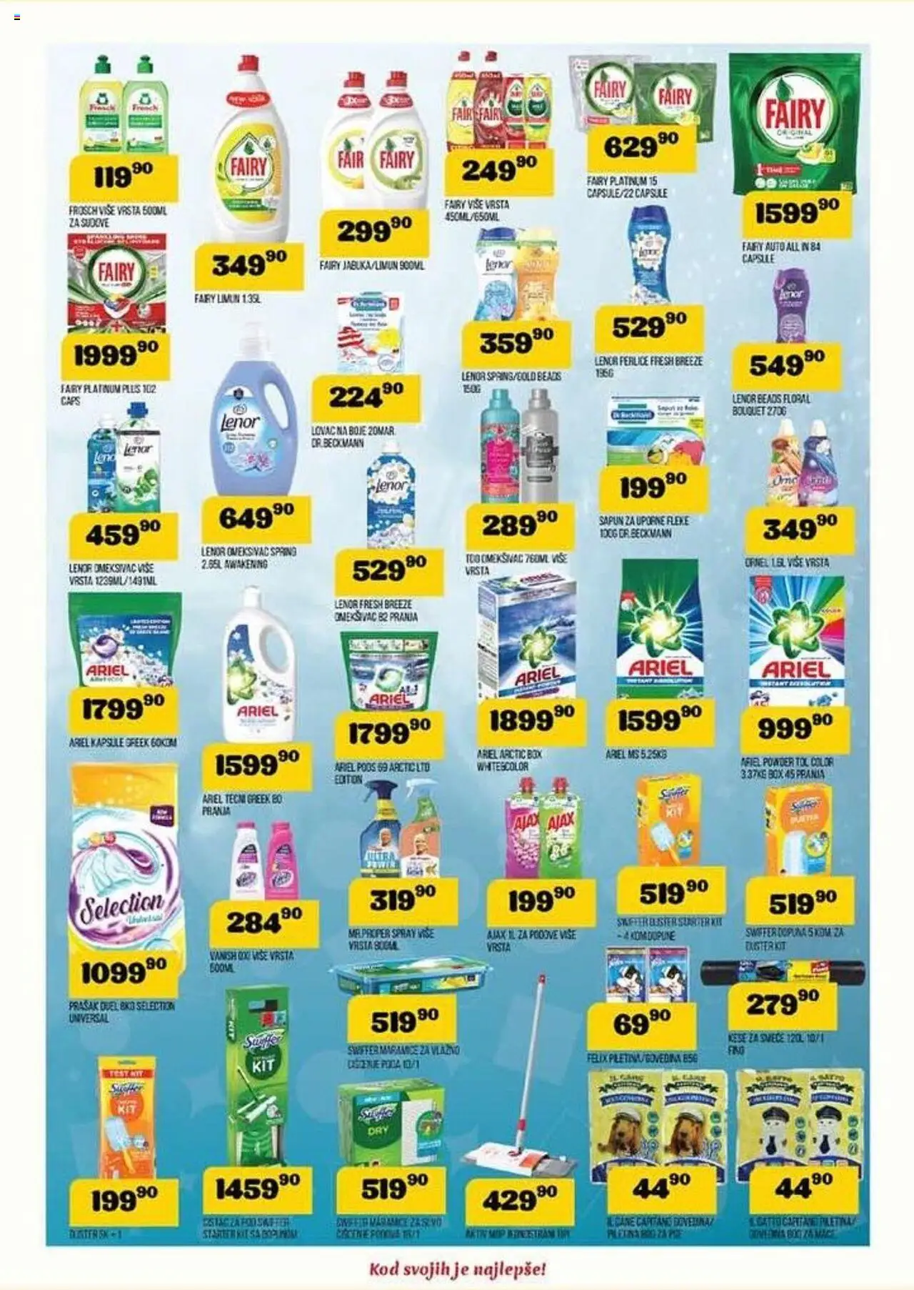 VP Dima katalog - važi od 11.09.2025 | Strana: 11 | Proizvode: Ariel, Lenor, Sapun, Ajax