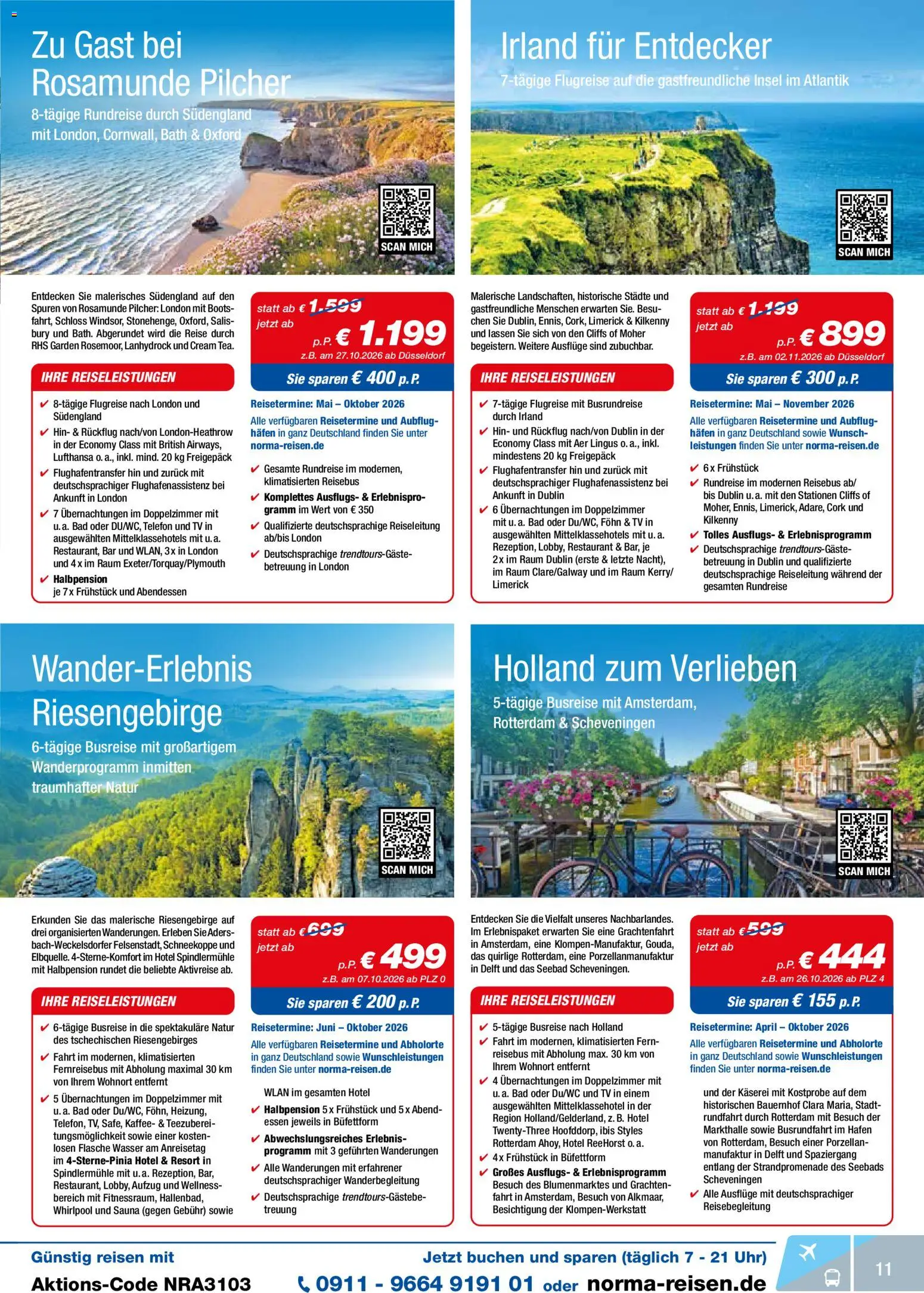 Norma Resien – gültig ab 01.03.2026 | Seite: 11 | Produkte: Kaffee, Wasser, Telefon, Uhr