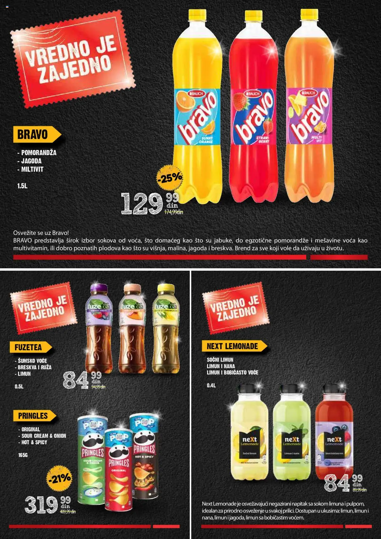 Roda katalog - važi od 21.08.2025 | Strana: 17 | Proizvode: Pomorandza, Pringles, Limun, Breskva