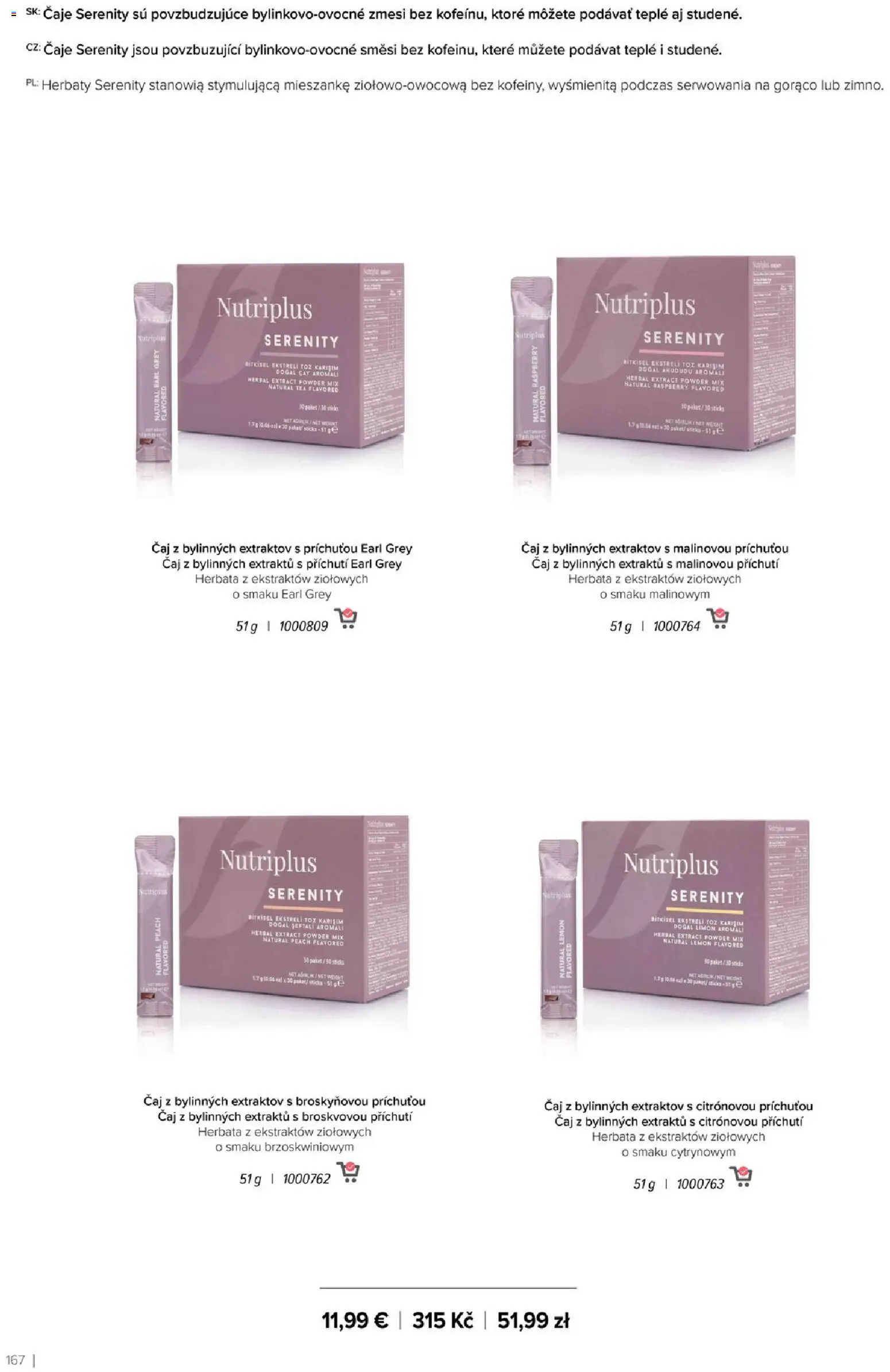 Nové Farmasi akcie – leták je platný od 01.01.2026 | Strana: 167 | Produkty: Čaj