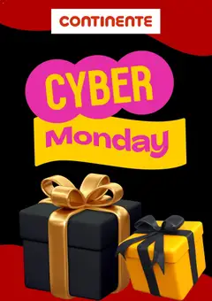 Pré-visualização Continente Cyber Monday válido de 01.12.2025