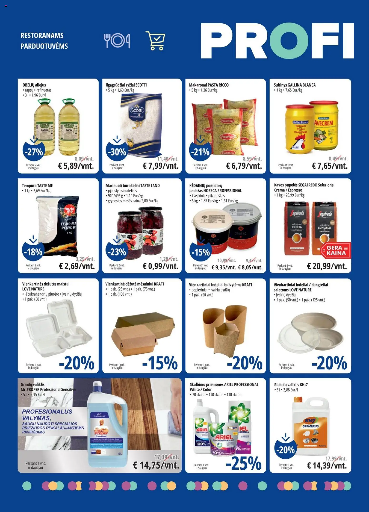 ePromo akcijos nuo 15.04.2026 | Puslapis: 7 | Prekių: Vištienos, Pupelės, Kavos pupelės, Aliejus