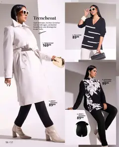 Ulla Popken Prospekt 	 ab 01.02.2026 gültig | Seite: 56 | Produkte: Trenchcoat, Pullover