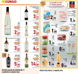 Anteprima del volantino BIBITE ZERO CONAD, vari tipi 1 l valido a partire dal 11.03.2026 | Pagina: 17