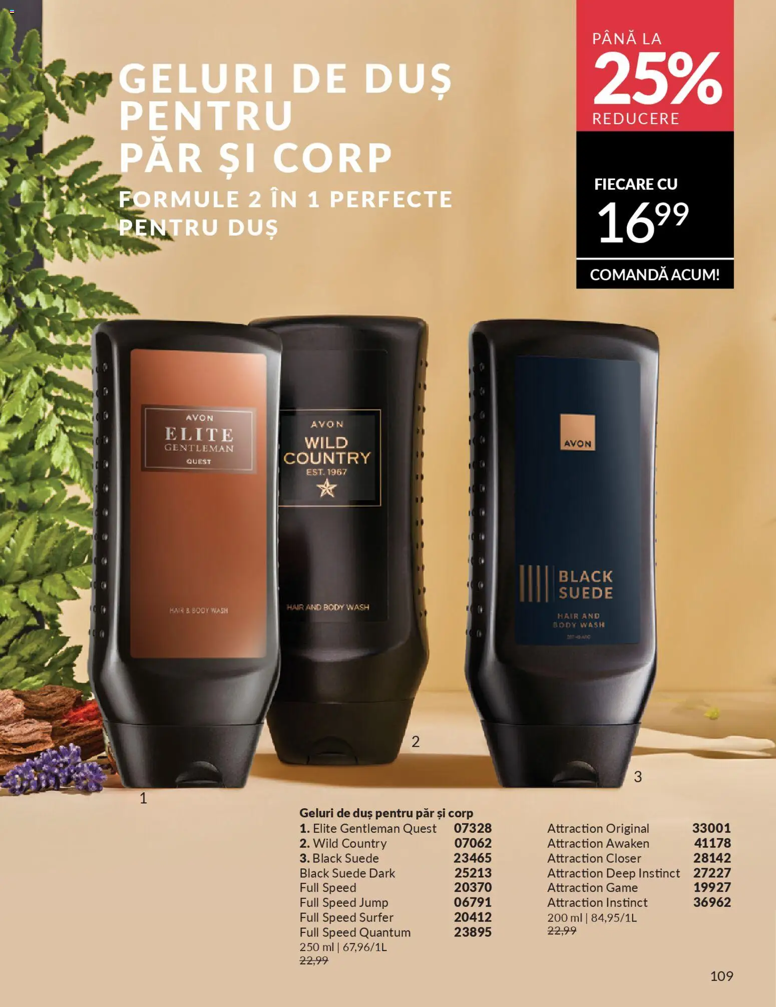 Noul catalog Avon – valabil de la 01.02.2026 | Pagină: 111 | Produse: Body, Duș, Gel de duș