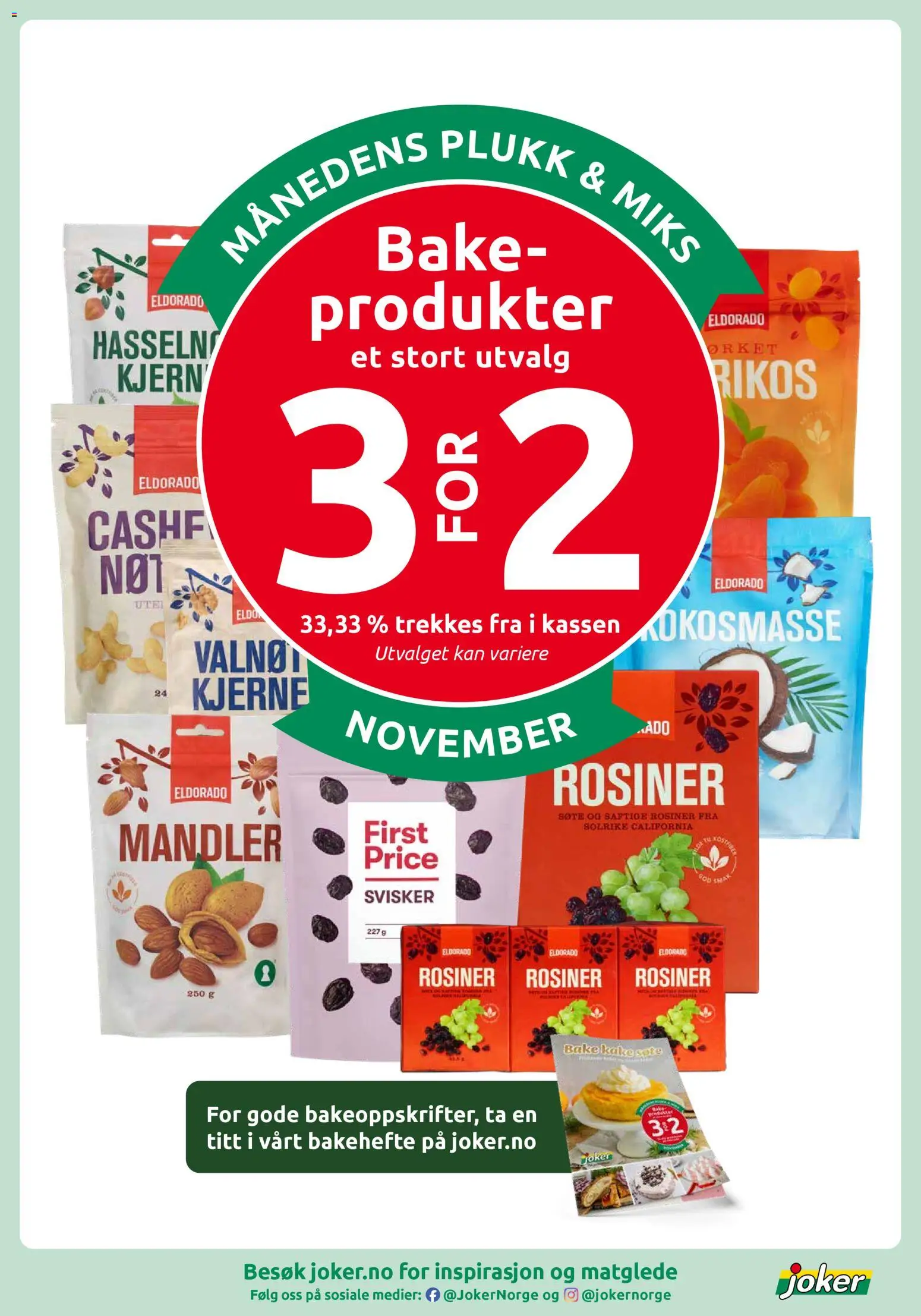 {H1} | Side: 8 | Produkter: 7up, Rosiner, Valnøtter, Hasselnøtter