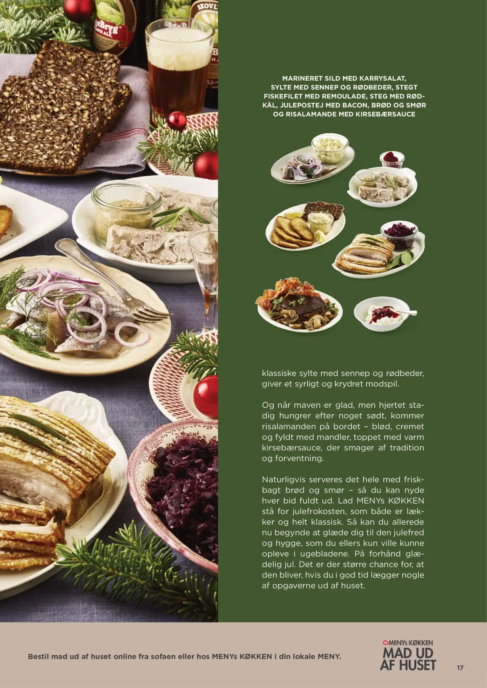 Meny tilbudsavis – gyldig fra 01.04.2026 | Side: 17 | Produkter: Brød, Risalamande, Sennep, Søm