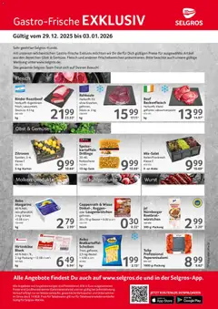 Selgros Gastro Angebote ab 29.12.2025 gültig