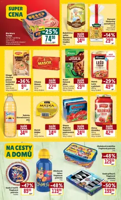 Náhled letáku Billa Velký leták od 29.04.2026 | Strana: 18 | Produkty: Krabička, Těstoviny, Knorr, Masox
