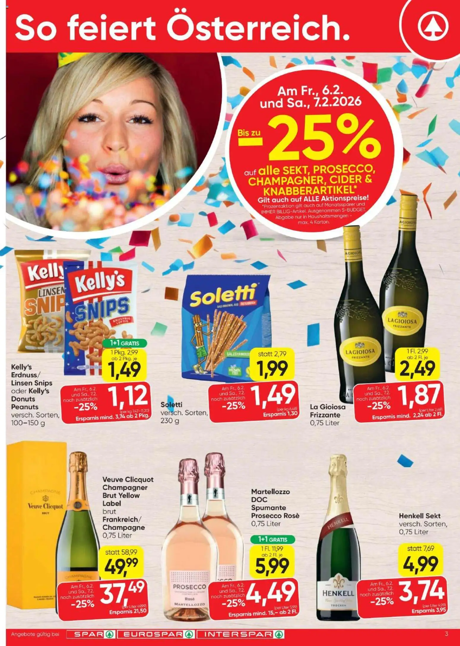 Spar Flugblatt gültig ab 05.02.2026 | Seite: 3