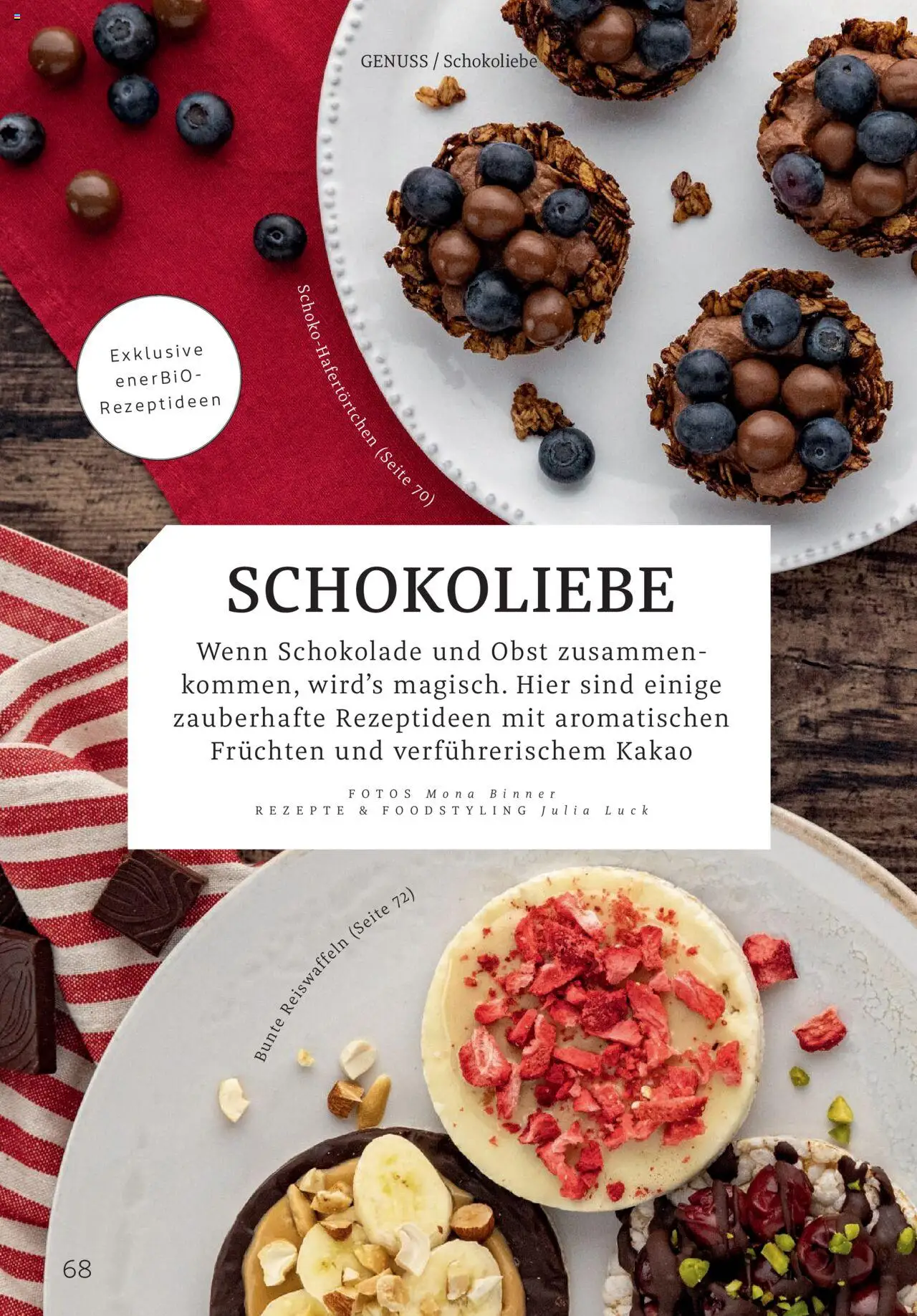 Rossmann Centaur – gültig ab 01.10.2025 | Seite: 68 | Produkte: Schokolade, Obst