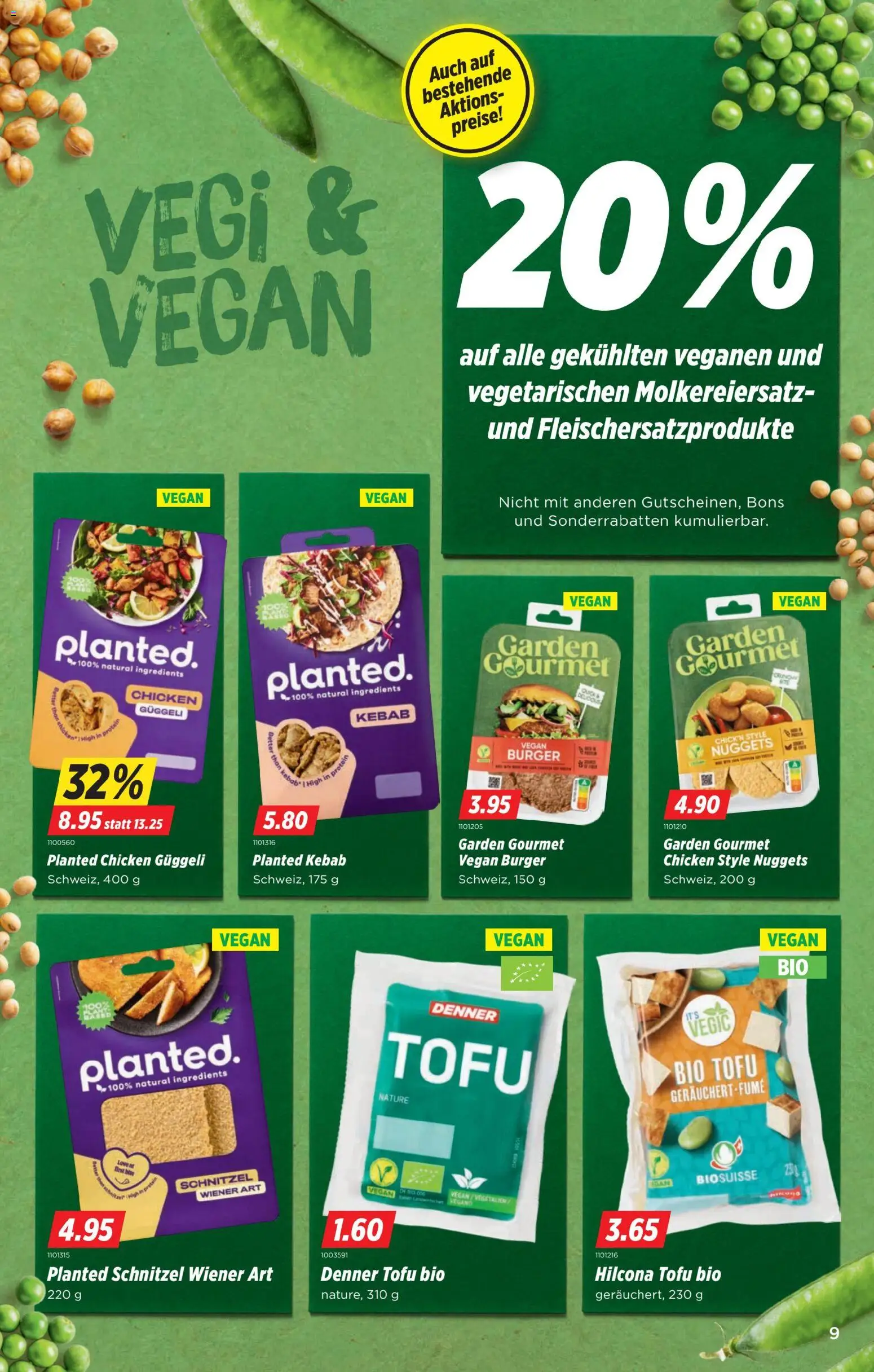 Denner Aktionen – gültig ab 06.01.2026 | Seite: 9 | Produkte: Burger