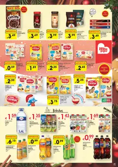 Pré-visualização Meu Super folheto válido de 04.12.2025 | Página: 5 | Produtos: Agua, Farinha láctea, Cereais, Cenoura