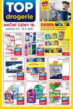 Náhled letáku Top drogerie leták od 07.08.2025