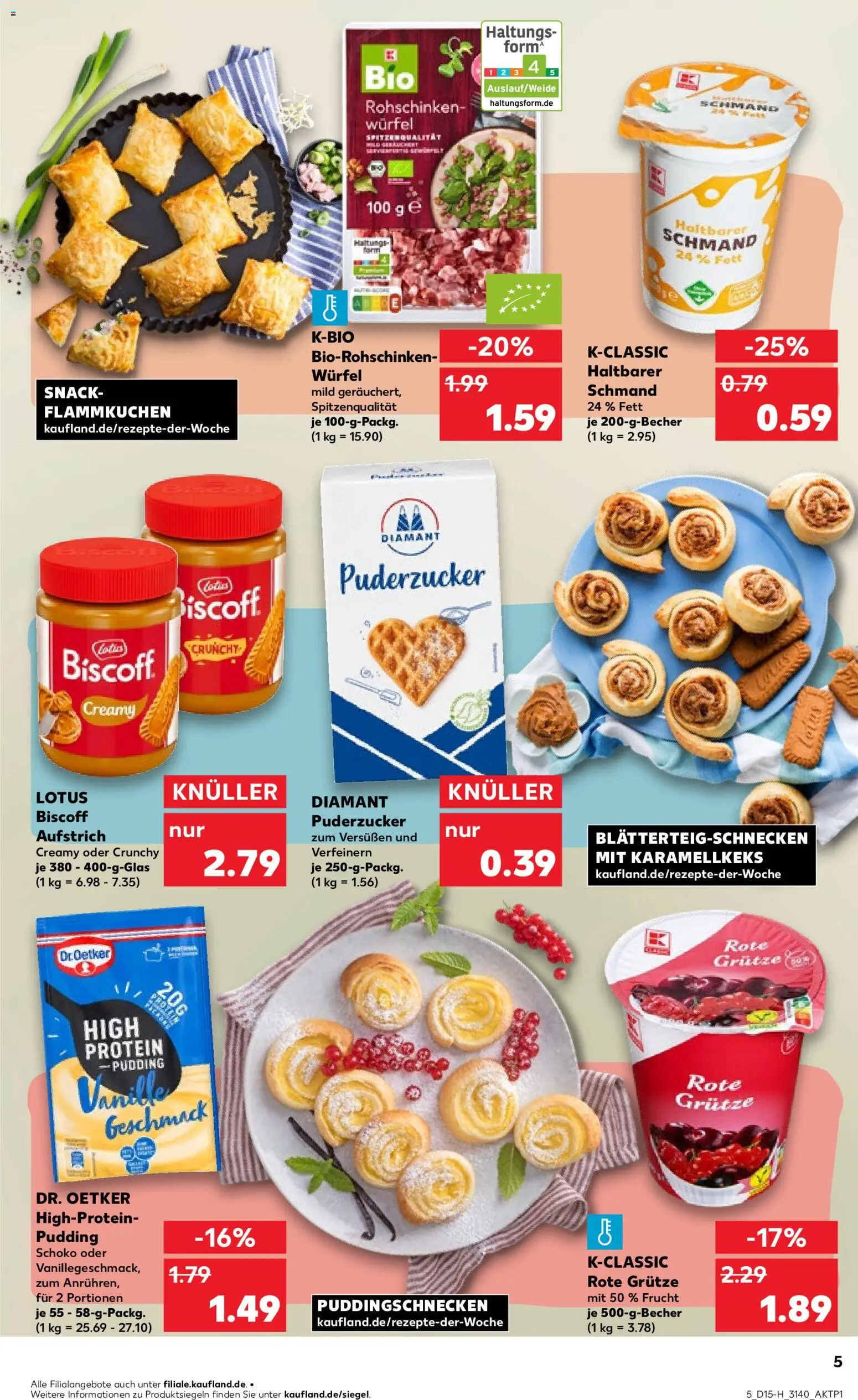 Kaufland Prospekt Leipzig	 – gültig ab 09.04.2026 | Seite: 5 | Produkte: High protein pudding, Pudding