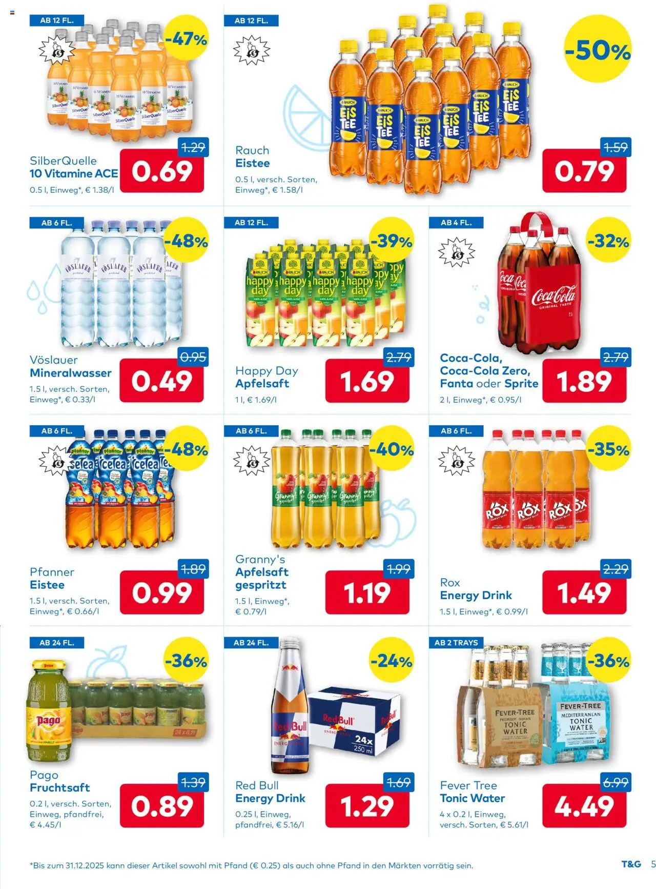 T&G Flugblatt gültig ab 31.07.2025 | Seite: 5 | Produkte: Planche de surf