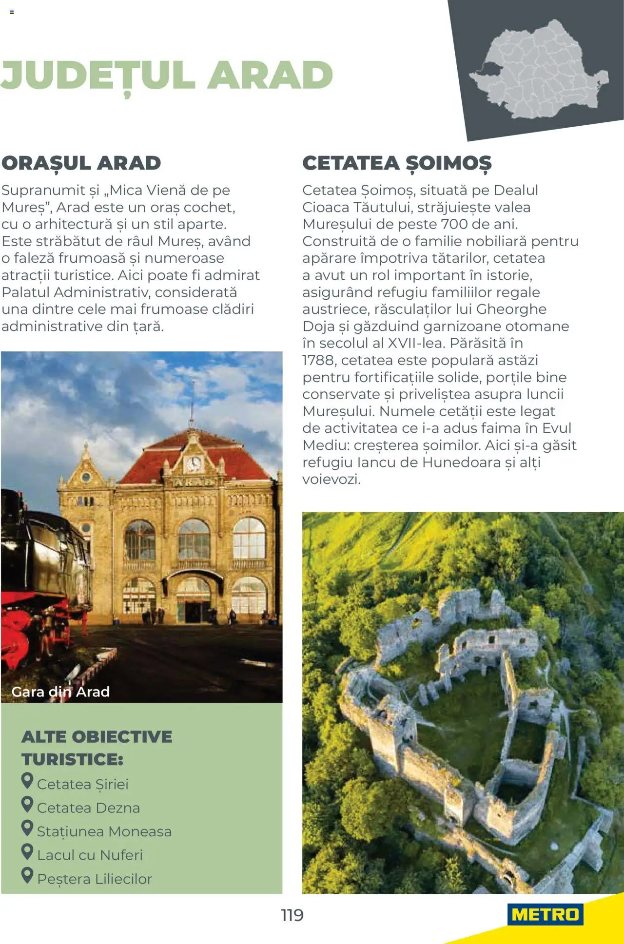 Metro catalog - Ghid de călătorie România – valabil de la 01.08.2025 | Pagină: 119 | Produse: Pește