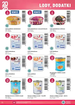 Pogląd oferty "Lody truskawkowe, opak. 1 l" - ważna od 28.04.2025 | Strona: 22