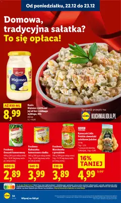 Pogląd oferty "Freshona Groszek konserwowy, Groszek konserwowy, 400 g (265 g po odsączeniu)" - ważna od 22.12.2025 | Strona: 36
