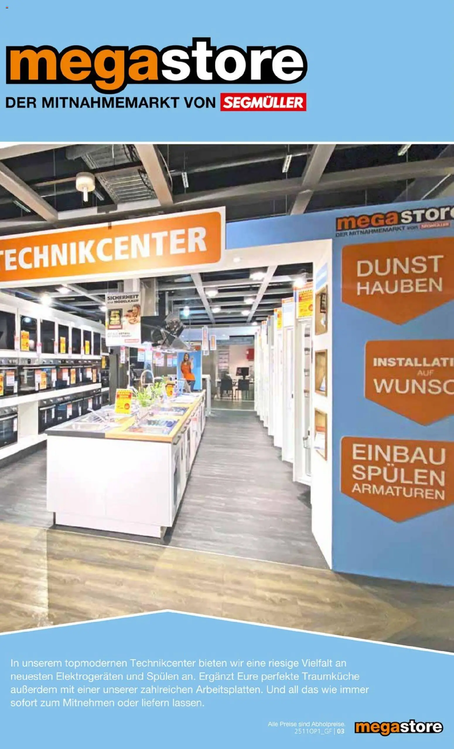 Segmüller Moderne Küchen Mega Günstig – gültig ab 03.11.2020 | Seite: 3