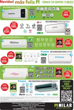 Vista previa Milar folleto válido desde el 01.12.2025 | Página: 16 | Productos: Polvo, Aire acondicionado, Cesta