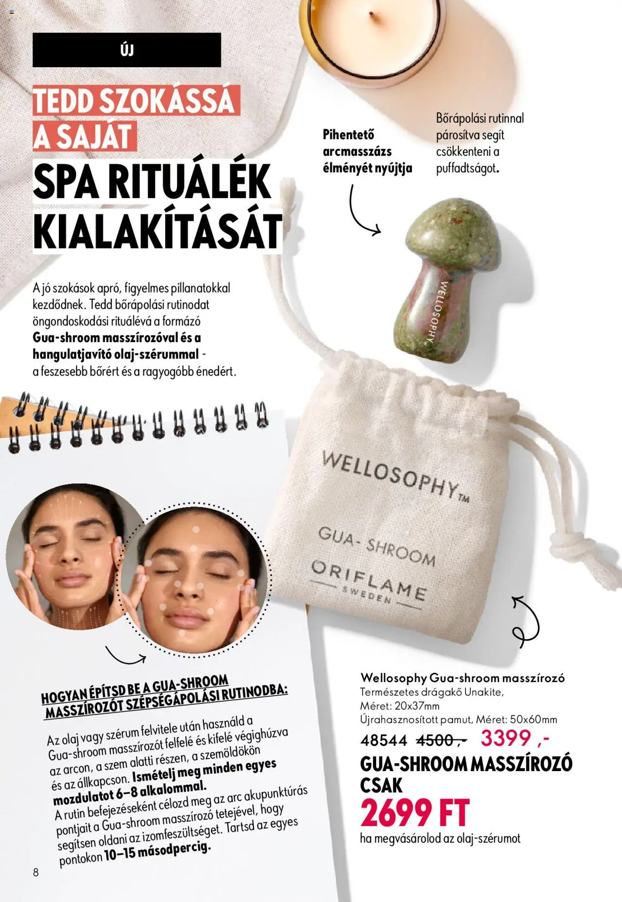 Oriflame akciós ujság - amely érvényes a következő dátumtól: 01.10.2025 | Oldal: 8 | Termékek: Olaj