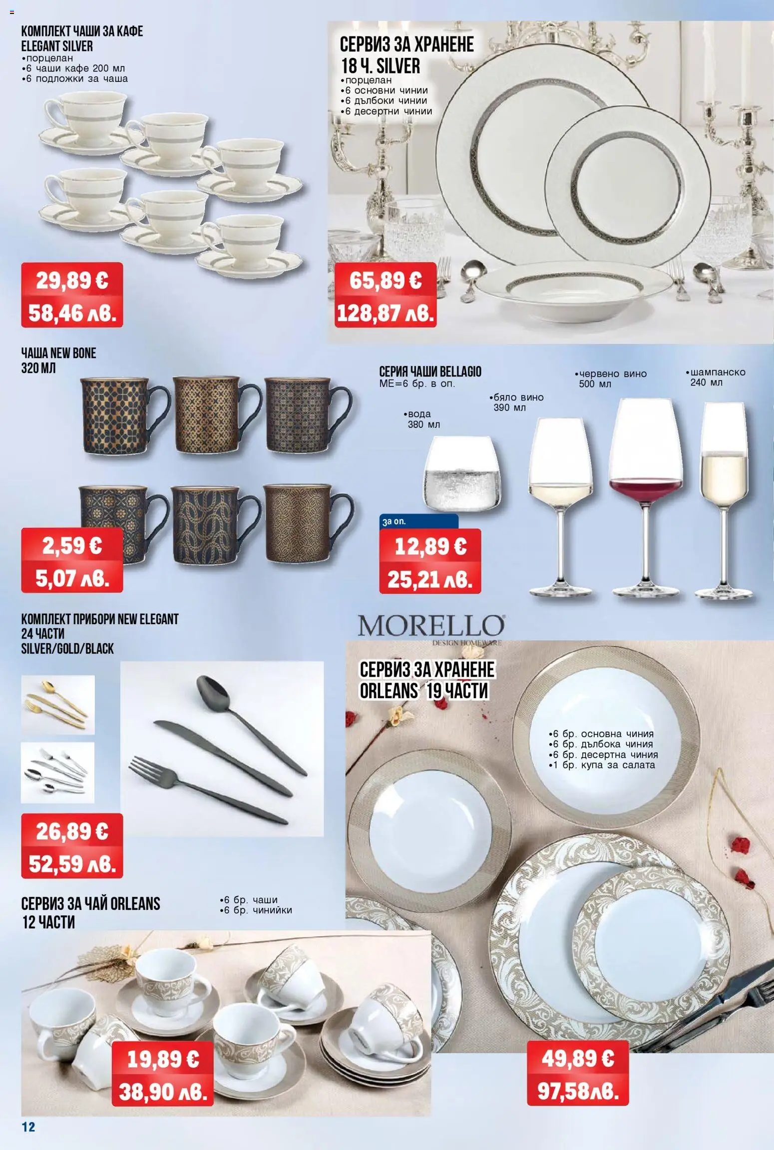 {H1} | Страница: 12 | Продукти: Прибори, Чай, Вино, Бяло вино