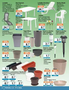 KTC - Katalog tehnike i posuđa - Pregled kataloga iz trgovine KTC, vrijedi od 04.03.2026 | Stranica: 21 | Proizvodi: Ležaljka, Stol, Stolica, Svjetiljka